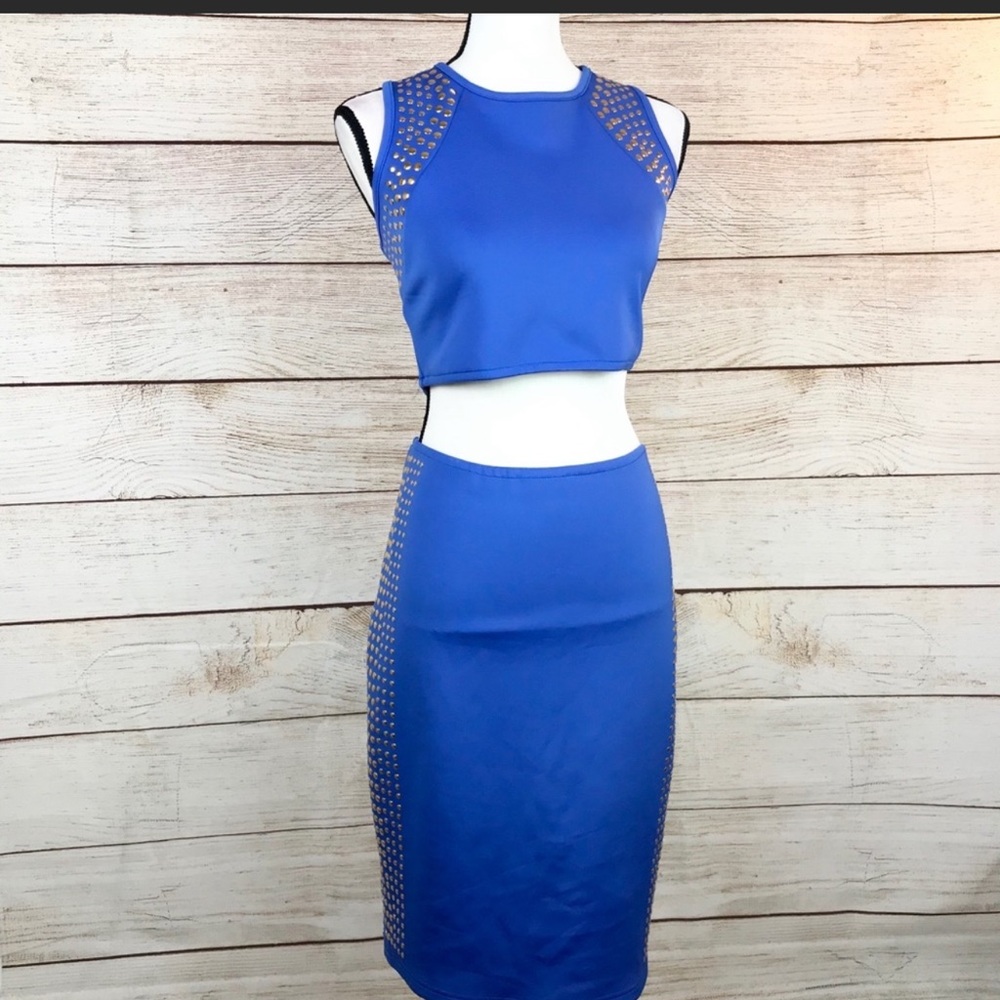 Bebe studded dress